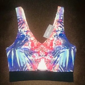 Multi Color Crop Top Small - Wet Seal New with Tags